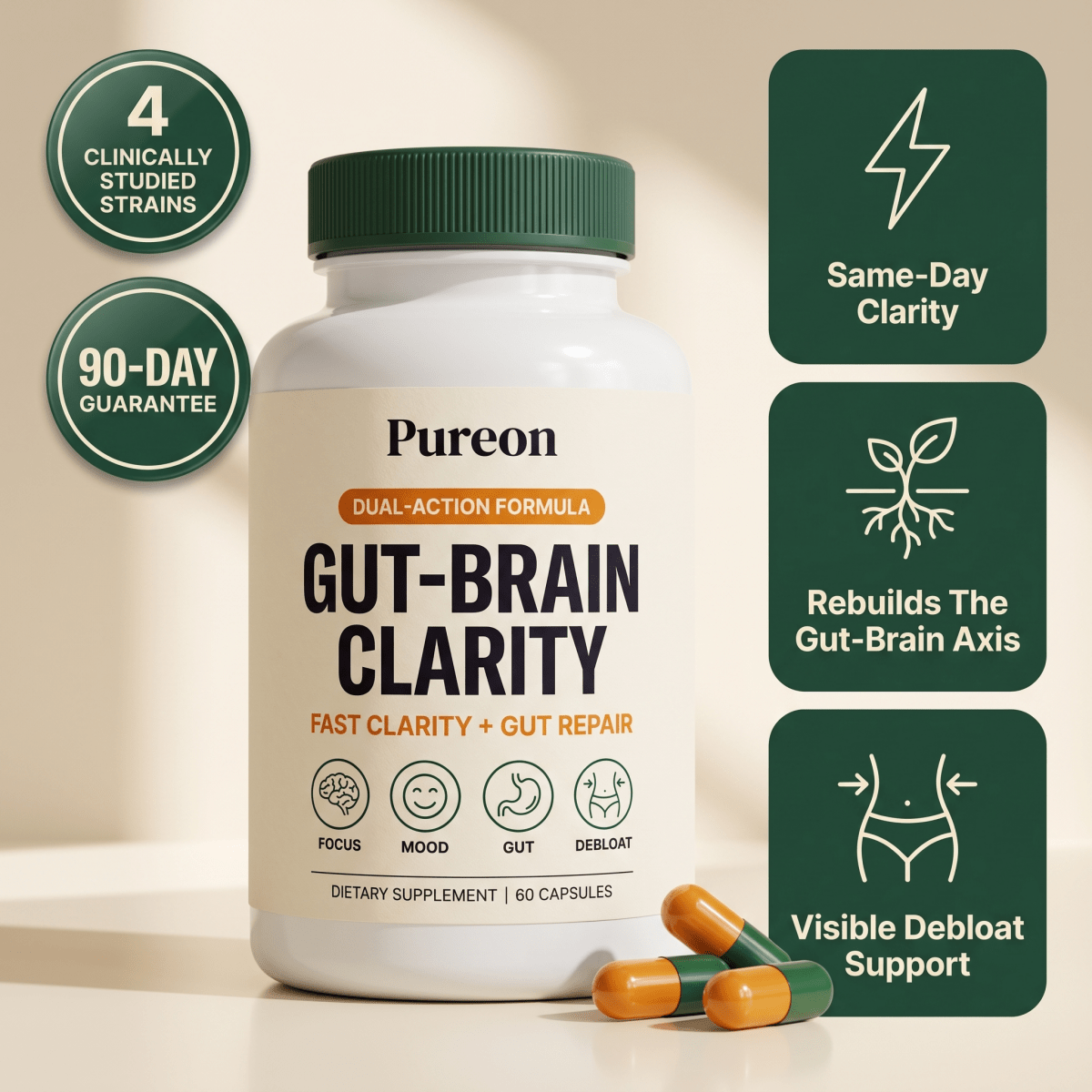 Gut-Brain Clarity™ — Brain Fog Support