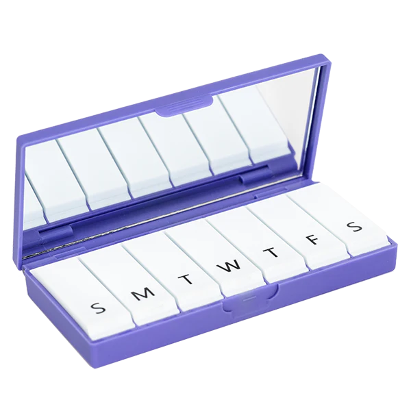 Pureon Pill Box - 7-Day Supplement Organizer
